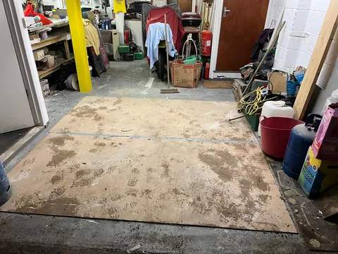 Commercial clearance in Mitcham — after clearance
